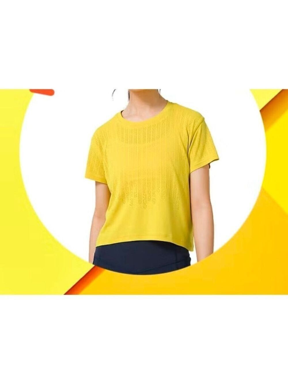 Lululemon Train to Be Short Sleeve Shirt Size L